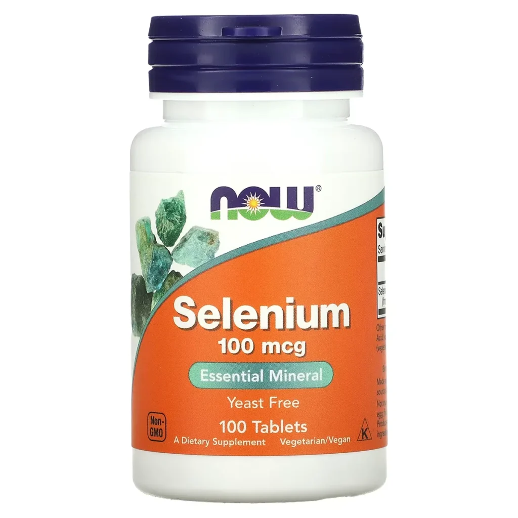 Selenium 100 µg 100 comprimes – NOW Foods 1