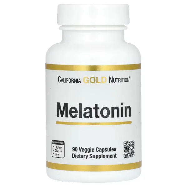 Mélatonine 3 mg (90 capsules) – California Gold Nutrition