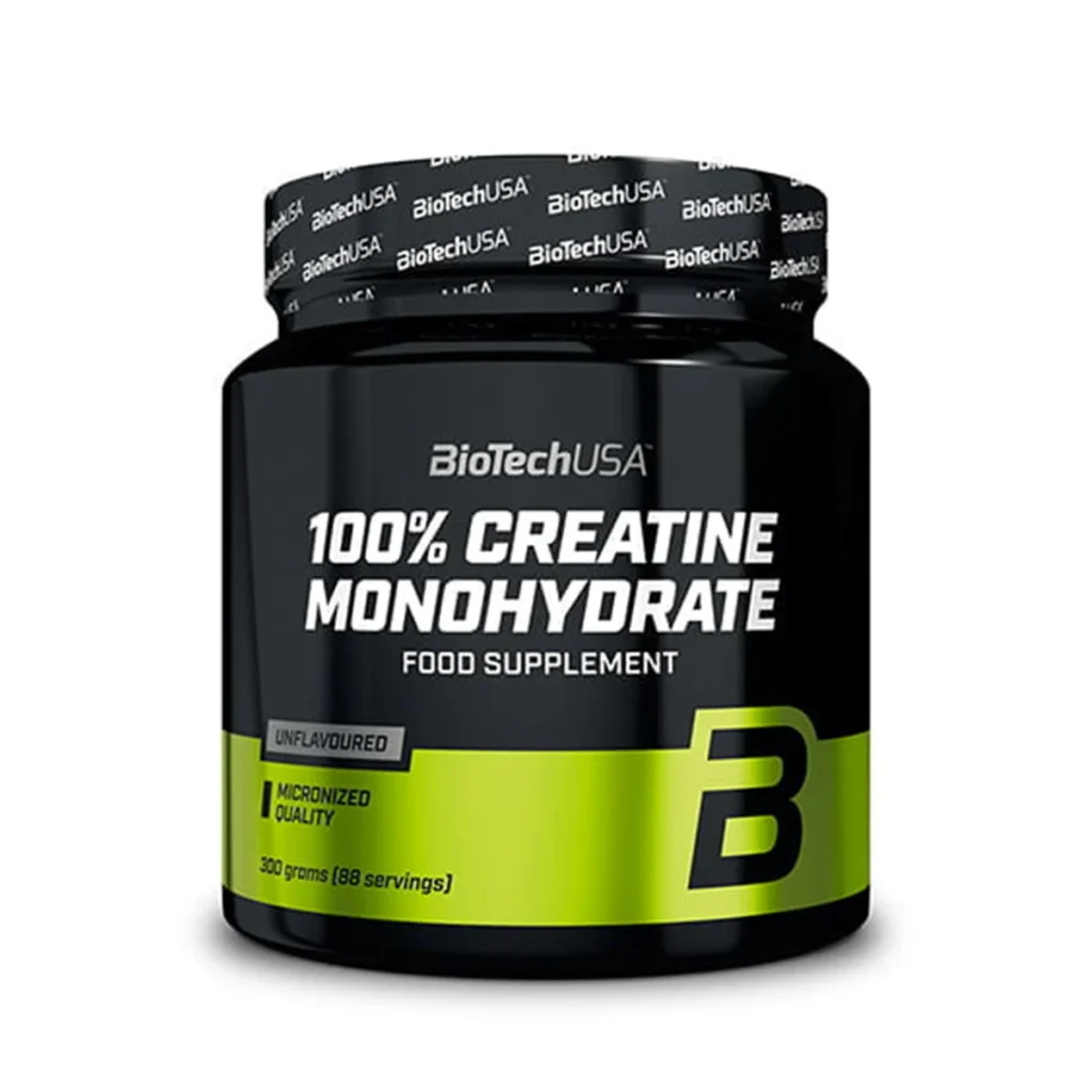BioTechUSA 100 Creatine Monohydrate Creatine de qualite pharmaceutique Micronisee