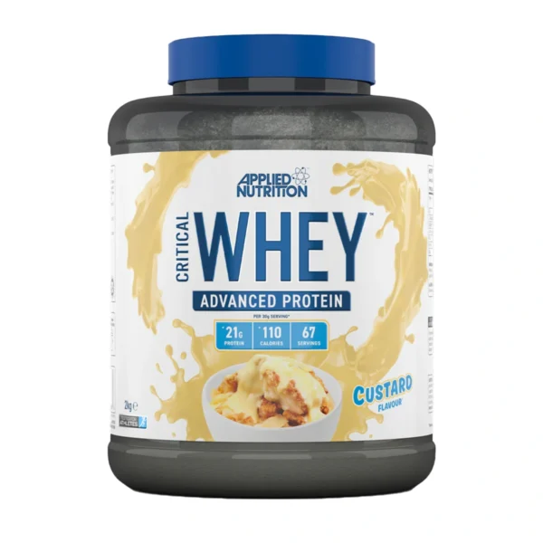 Critical Whey Protein 2kg Custard (67 Servings) - Applied Nutrition