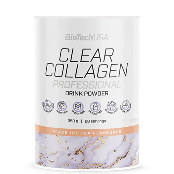Clear Collagen Professional – 350 g (Peach Ice Tea) – BioTechUSA