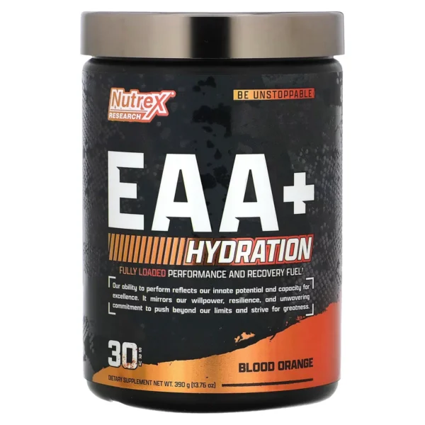 EAA + Hydratation – 30 Servings – Blood Orange – Nutrex