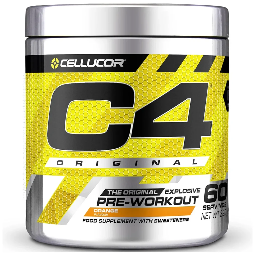 C4 Pre Workout – 60 Servings Orange – Cellucor 1