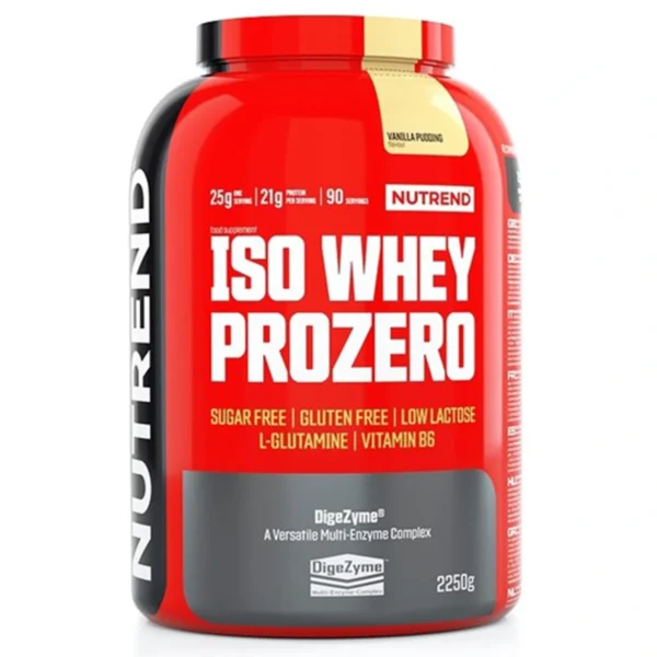 Iso Whey ProZero 2,250 kg (Vanilla Pudding) – Nutrend