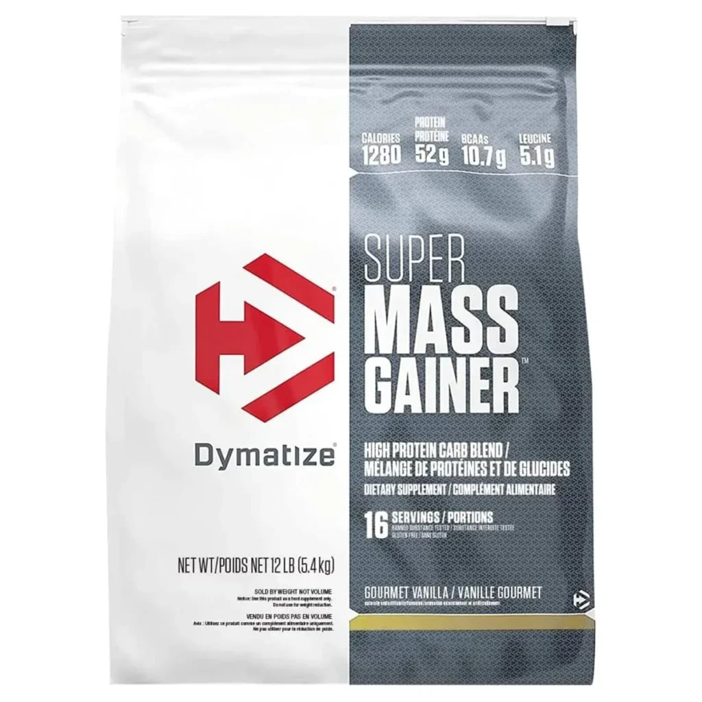 Super Mass Gainer 54 kg Gourmet Vanilla – Dymatize