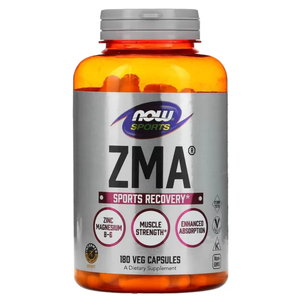 ZMA – 180 Capsules Végétales – Now Foods