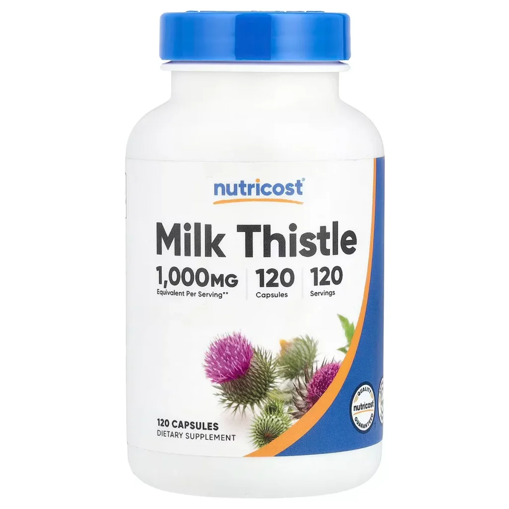 Milk Thistle – 1000 mg – 120 Capsules – Nutricost 1