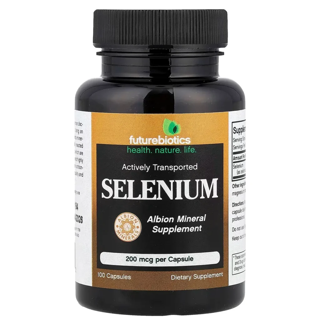 Selenium – 200 mcg – 100 Capsules – Futurebiotics 1