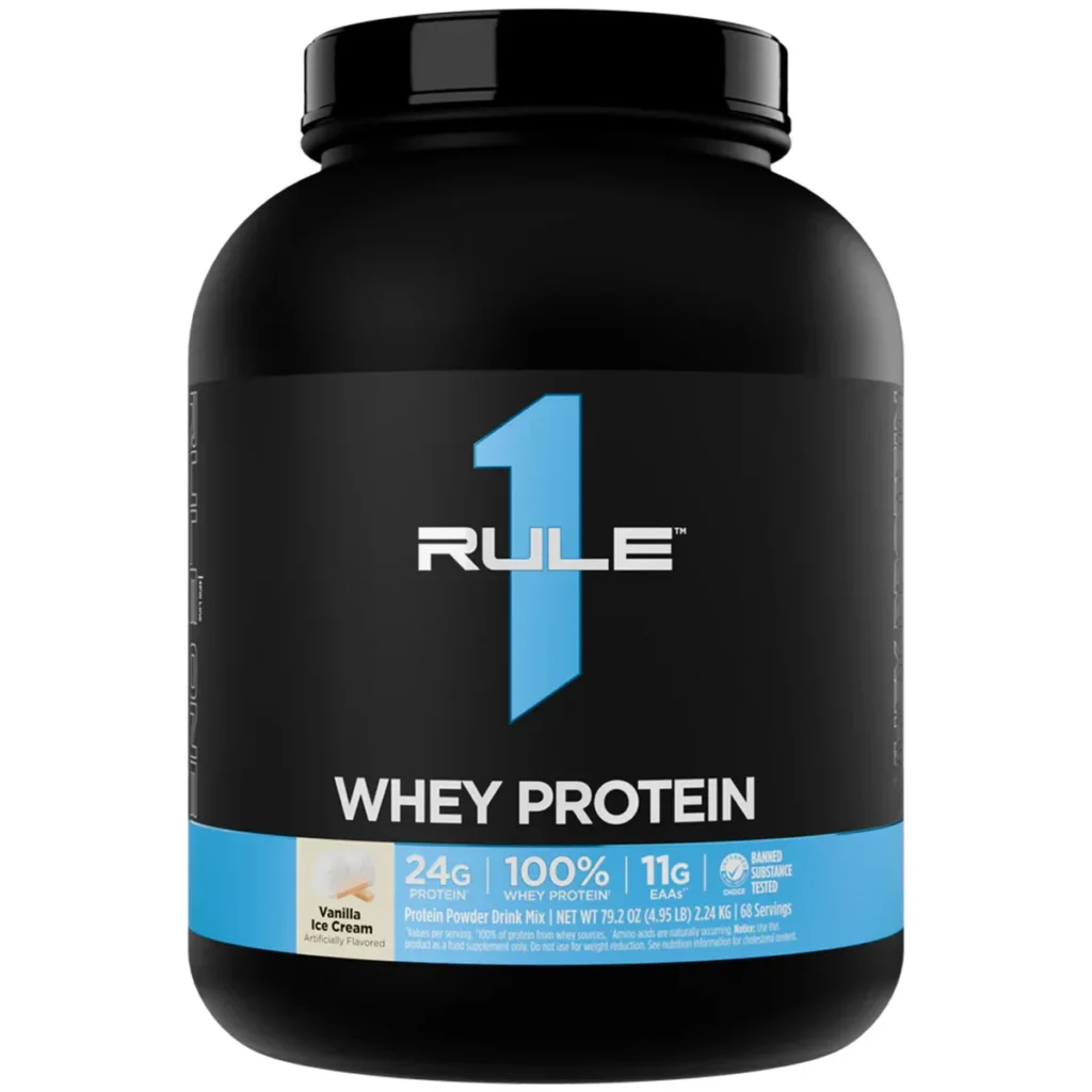 Whey Blend – Vanilla Ice Cream – 224 kg – Rule 1 1