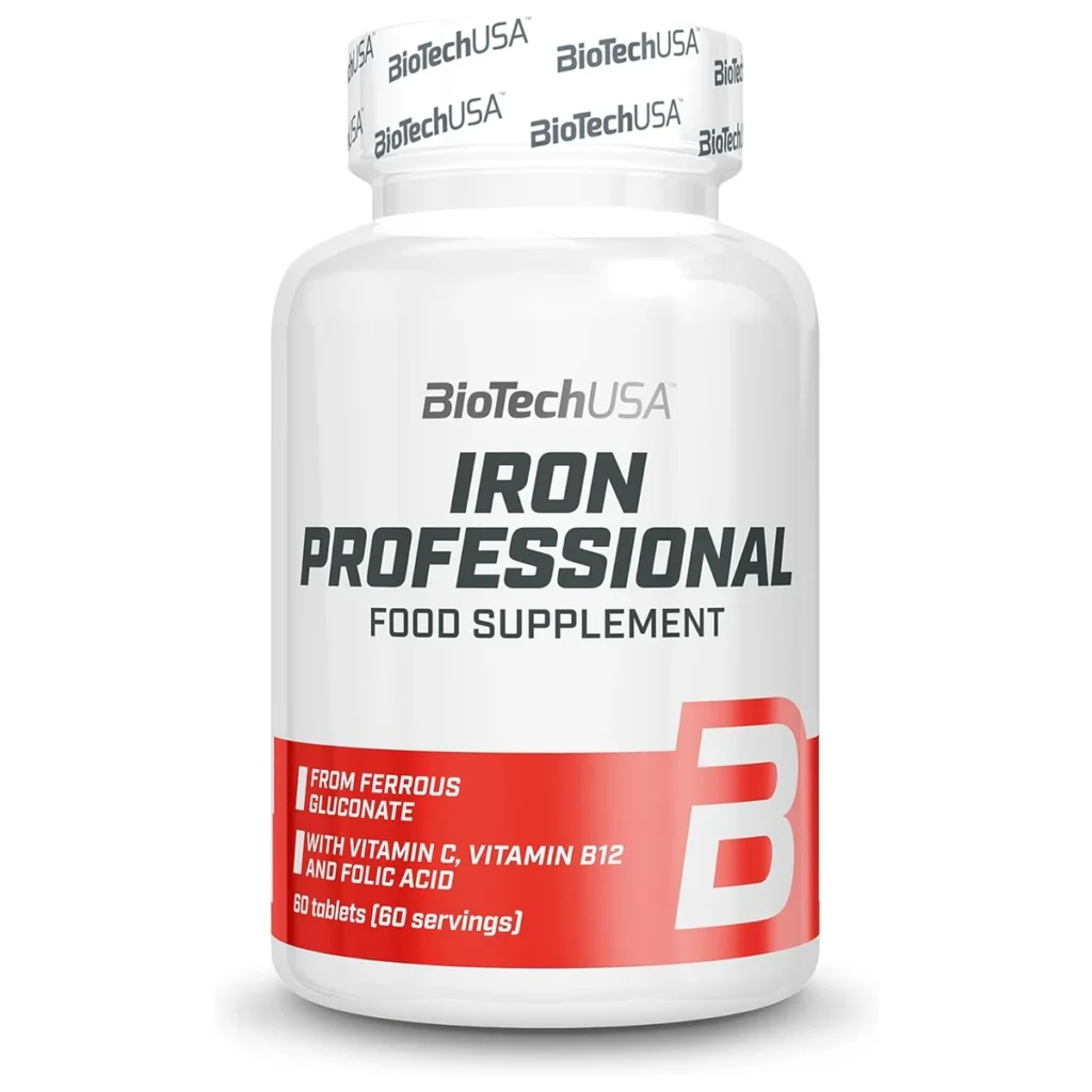 Fer Iron Professional – 60 Comprimes – BioTechUSA 1