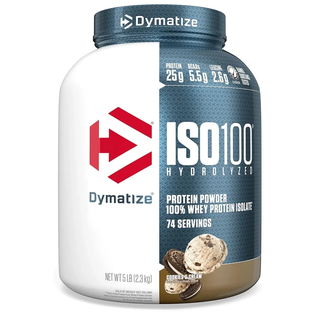 Iso 100 Hydrolyzed 23 kg – Cookies Cream – Dymatize 1