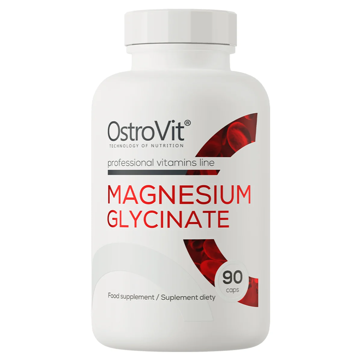 Magnesium Glycinate 400 mg – 90 Gelules – OstroVit 1