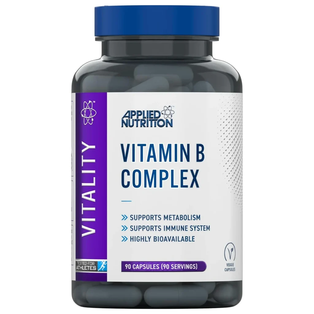 Vitamin B Complex – 90 Veg Capsules – Applied Nutrition 1