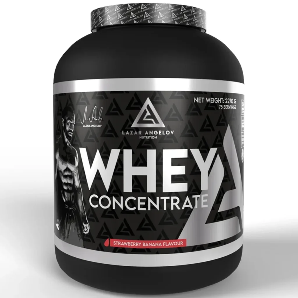 Whey Concentre – 227 kg Strawberry Banana – Lazar Angelov Nutrition 1