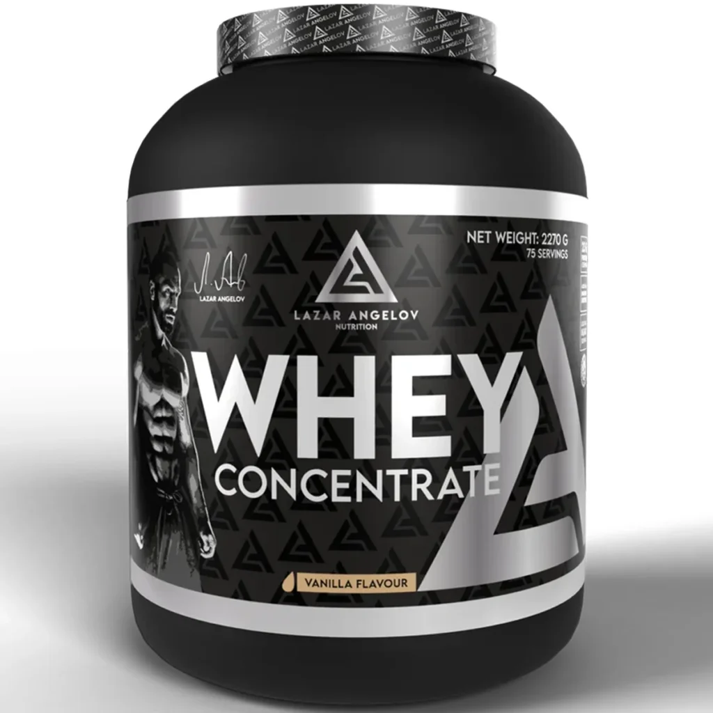 Whey Concentre – 227 kg Vanilla Flavour – Lazar Angelov Nutrition 1