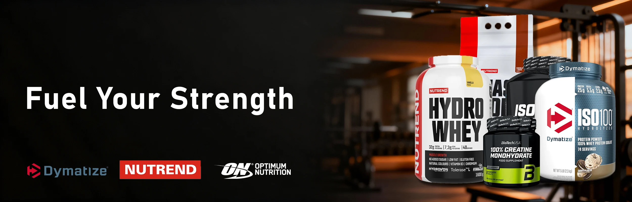 Achetez Protéines & Suppléments au Maroc | Whey, Gainers, BCAA, Brûleurs, vitamines, 3 protein banner copy