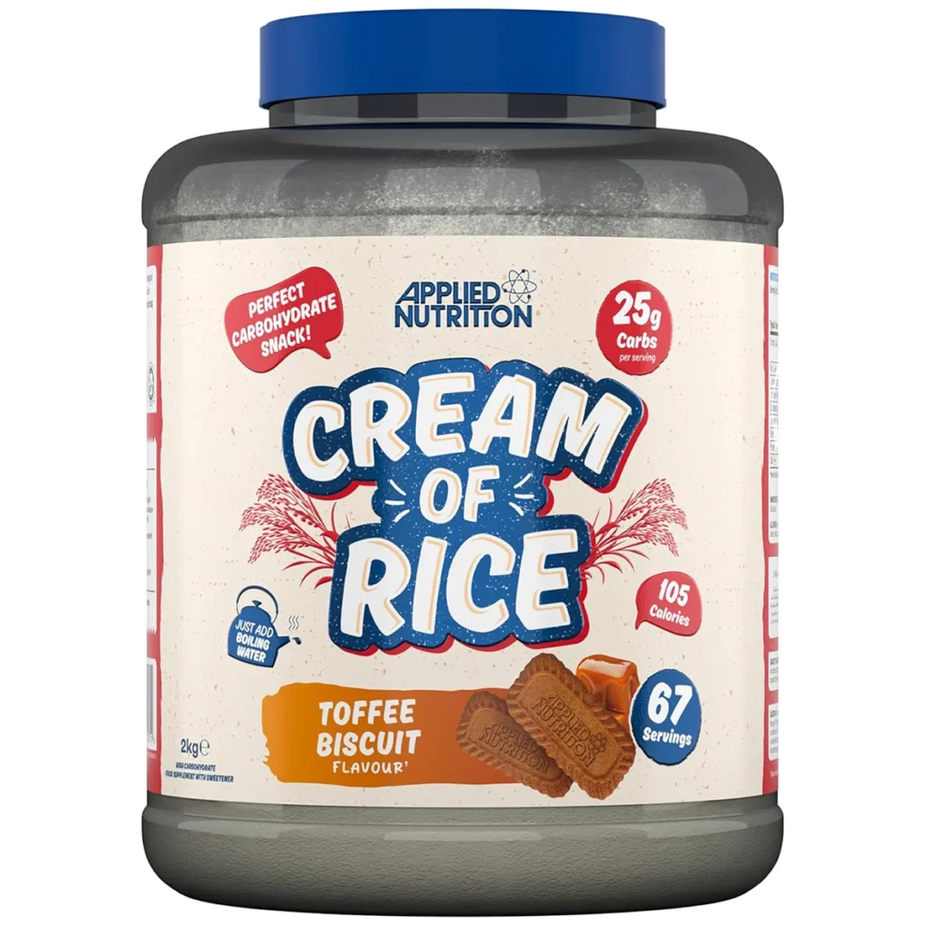 Cream of Rice 2 kg Toffee Biscuit – Applied Nutrition 1