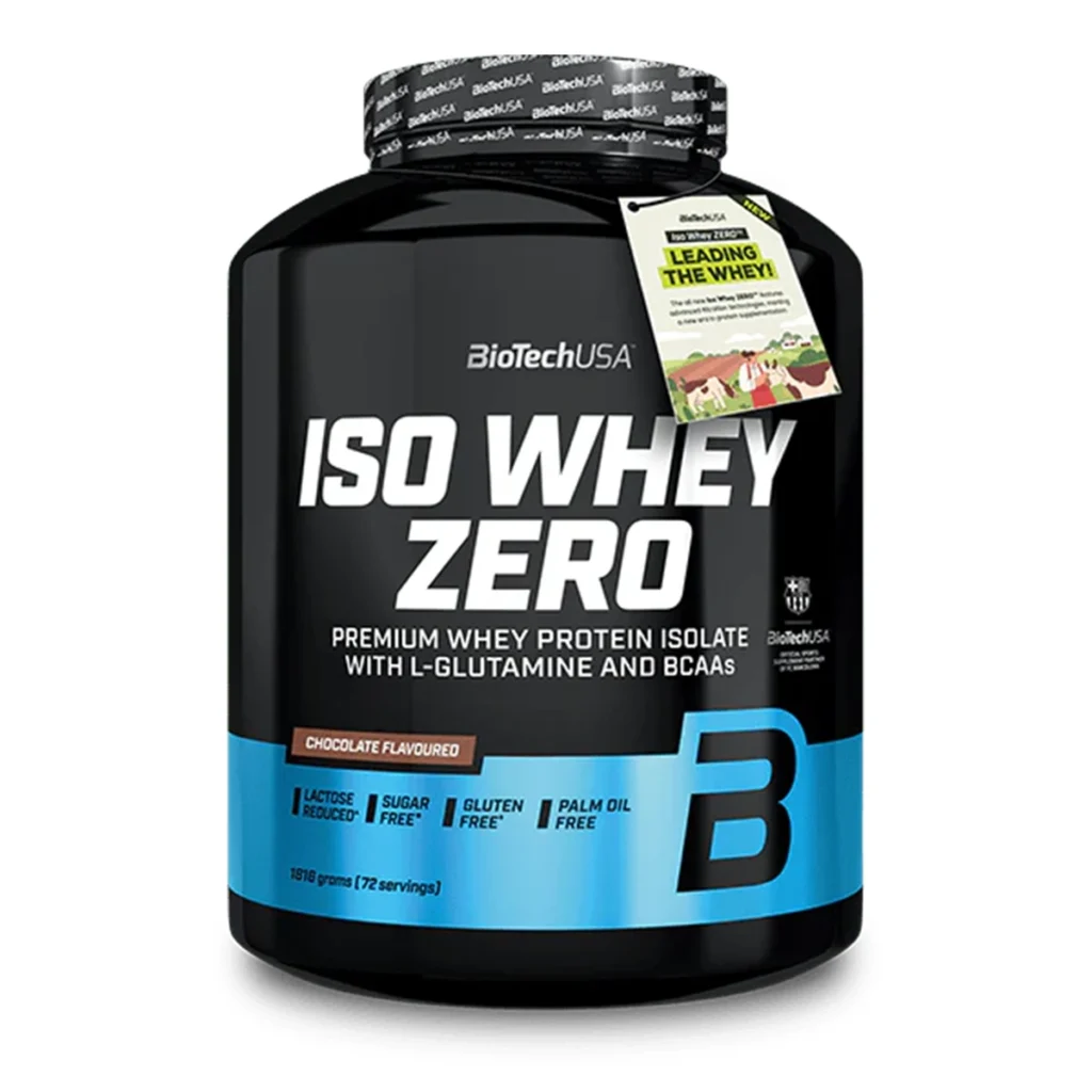 Iso Whey Zero – 1 816 g – 72 Servings – Chocolate – BioTech USA 1
