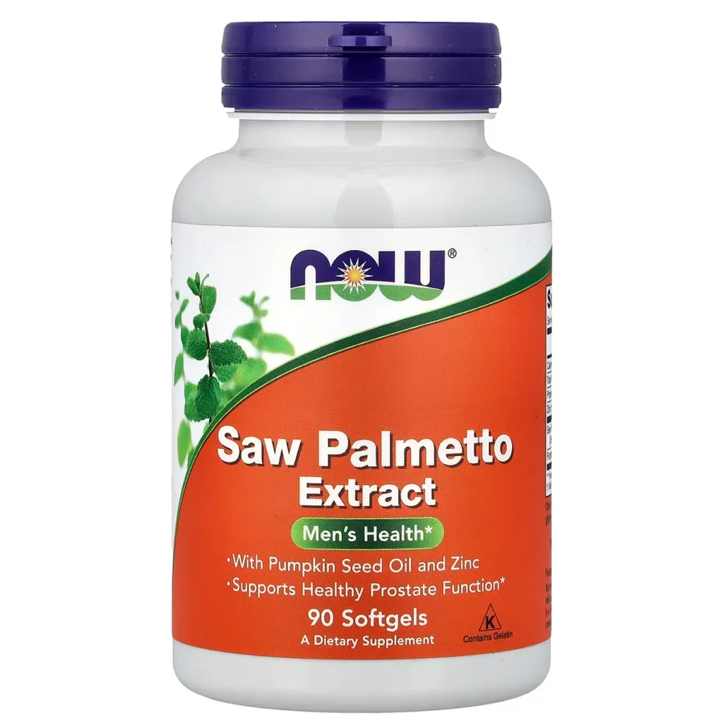 Saw Palmetto Extract – 90 Softgels – NOW Foods 1