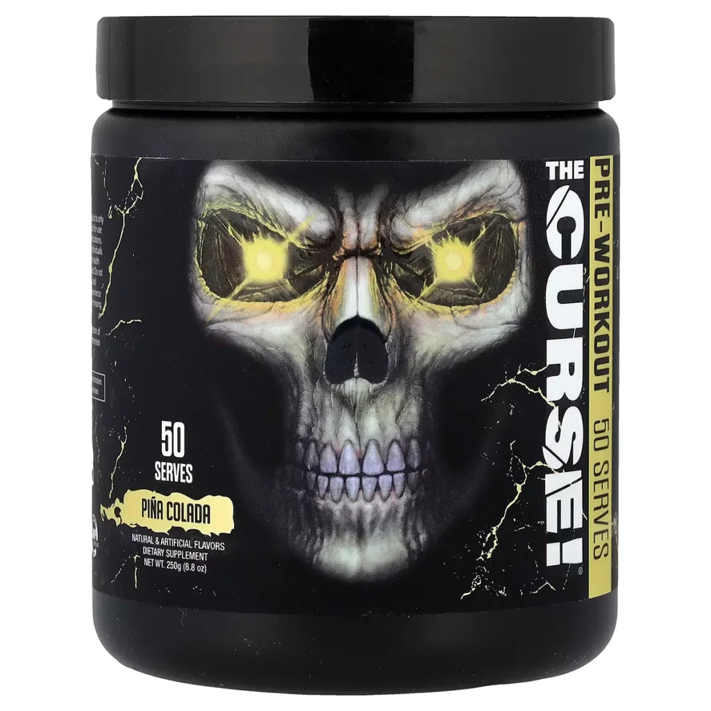 The Curse PreWorkout – 50 servings – Pina Colada – JNX Sports 1