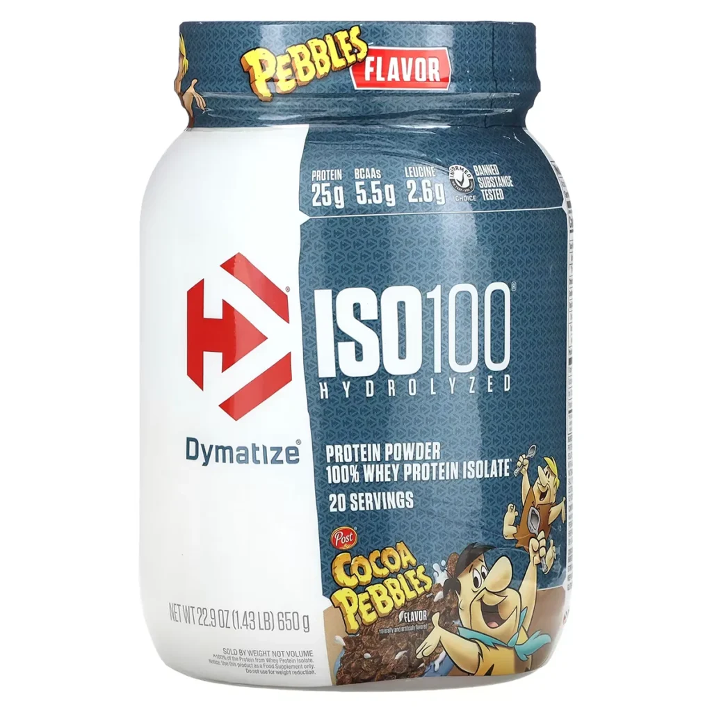 ISO 100 Hydrolyzed – Cocoa Pebbles – 650 g – 20 Servings – Dymatize 1