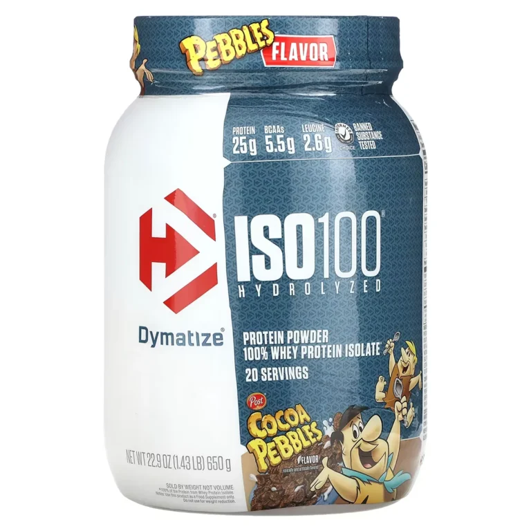 ISO 100 Hydrolyzed – Cocoa Pebbles – 650 g – 20 Servings – Dymatize 1